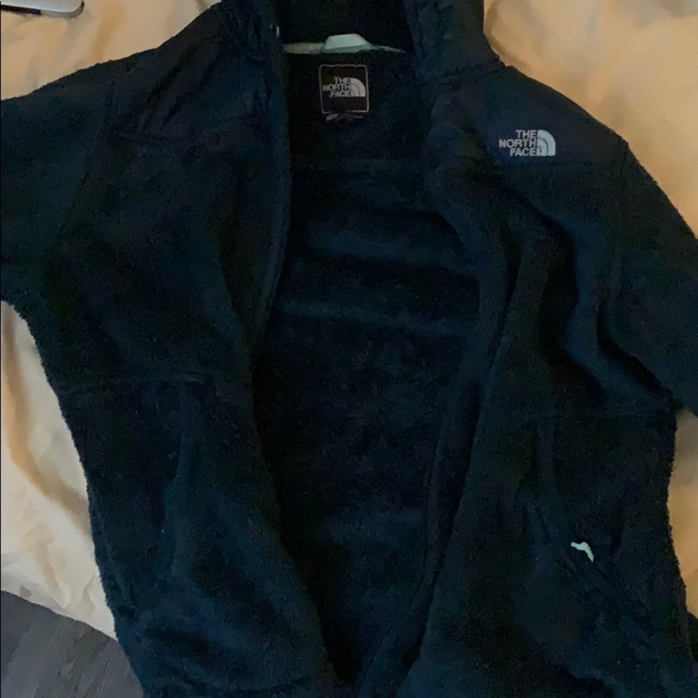 North face fleece zip up